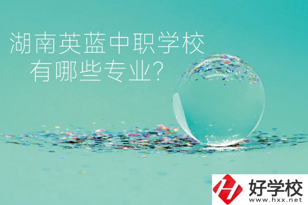 湖南英藍中職學校怎么樣？有哪些專業(yè)？